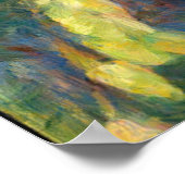 A.I. verbeterde foto van zaadpotigen op een boom. Poster (Hoek)