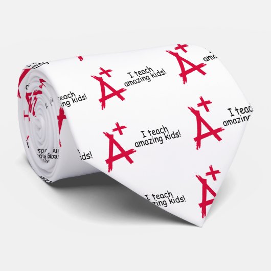 A+ ik leer wonderbaarlijke Kinderen Stropdas (Opgerold)