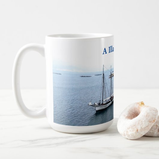 A Illa de Arousa Koffiemok (Met donut)