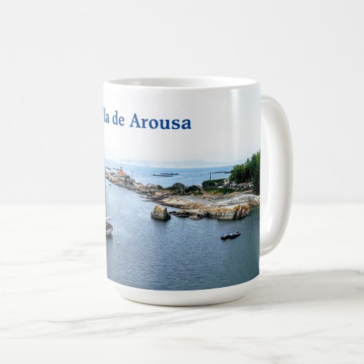 A Illa de Arousa Koffiemok (Voorkant rechts)