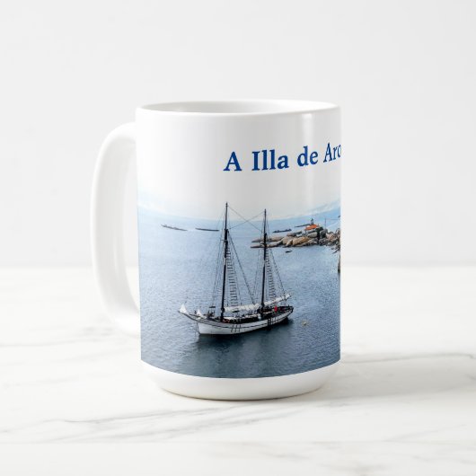 A Illa de Arousa Koffiemok (Voorkant links)