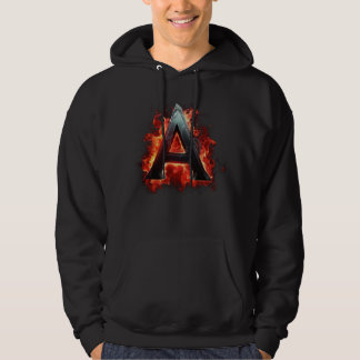 A in brand hoodie