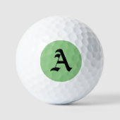"A"-Initiaal Golfballen (Voorkant)