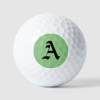 "A"-Initiaal Golfballen