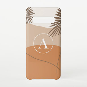 A - Initiaal Monogram A Abstract ontwerp Samsung Galaxy S10 Hoesje
