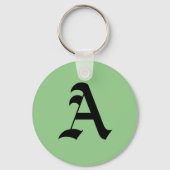 "A"-Initiaal Sleutelhanger (Voorkant)