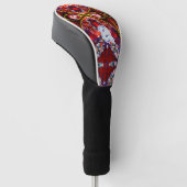 "a" Insert Clown Hier Golfheadcover (Schuin)