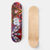 "a" Insert Clown Hier Persoonlijk Skateboard (Voorkant)