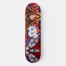 "a" Insert Clown Hier Persoonlijk Skateboard