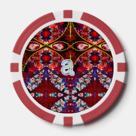 "a" Insert Clown Hier Poker Chips