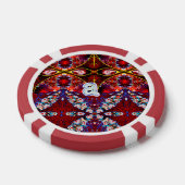 "a" Insert Clown Hier Poker Chips (Enkel)