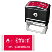 "A+ Inspanning!" + Rubberstempel voor aangepast on Zelfinktende Stempel (In situ)