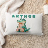 A is for Alligator – Personalized Baby Name Pillow Kussen (Deken)