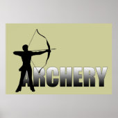 A is for Archer -   Archery Poster (Voorkant)