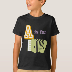 A is voor Accordion T-shirt