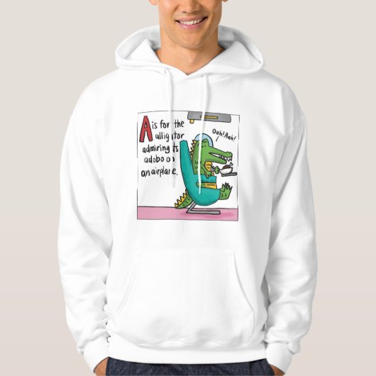 A is voor Adobo Hoodie Sweatshirt (Voorkant)