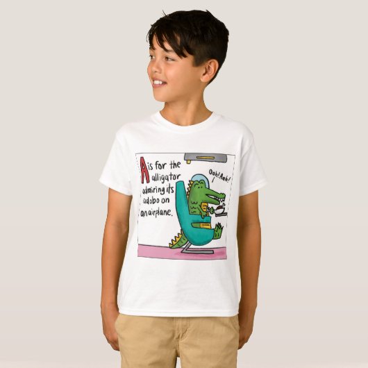 A is voor Adobo T-Shirt (Voorkant volledig)