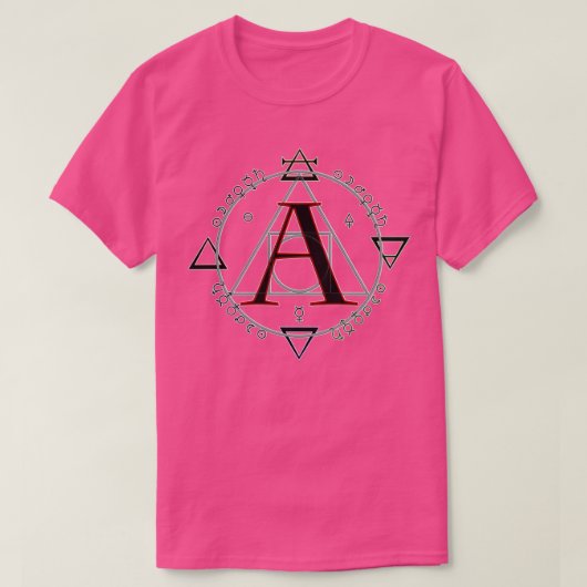 A is voor Alchemy T-shirt (Design voorkant)