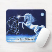 A is voor Alicorn Muismat (Met muis)