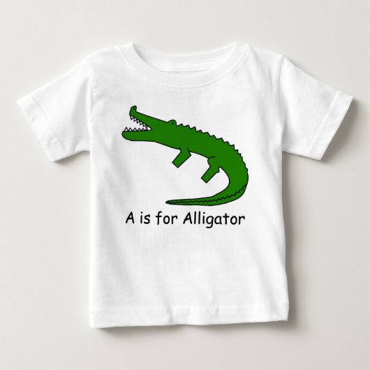 A is voor Alligator (Voorkant)
