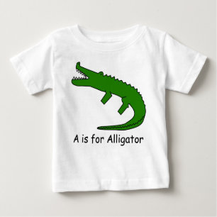 A is voor Alligator