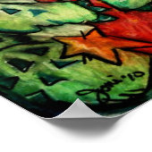 A is voor Alligator Poster (Hoek)