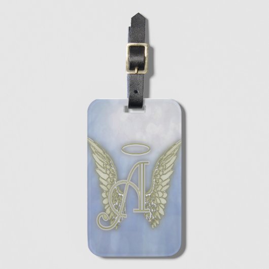 A is voor Angel Bagagelabel (Voorkant (verticaal))