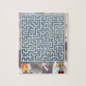 A is voor Angel Maze Puzzle  Legpuzzel (Verticaal)