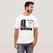 A is voor antropologie t-shirt (Voorkant volledig)