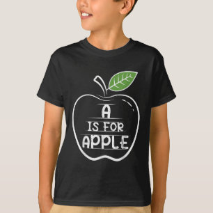A Is Voor Appel Plukken Avontuur Liefde Appel Pluk T-shirt