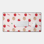 A is voor appel roze bureaumat (Keyboard & Muis)