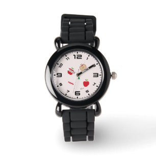 A is voor appel roze horloge