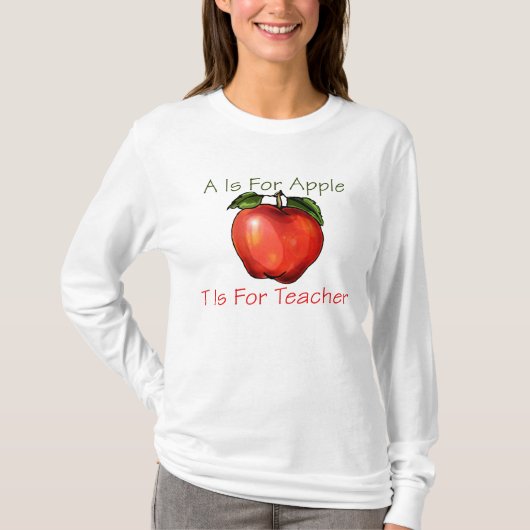 A IS VOOR APPELLEREN T-SHIRT (Voorkant)