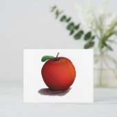 A is voor Apple Briefkaart (Staand voorkant)