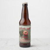 A is voor Apple Cider home gebottelde Beverage Lab Bier Etiket (Voorkant)