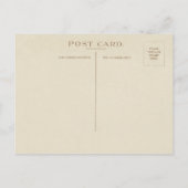 A is voor Apple Pie  teruggezet Briefkaart (Achterkant)