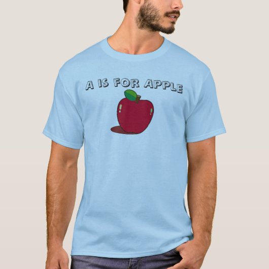 A is voor Apple T-shirt (Voorkant)
