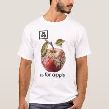 A is voor Apple T-Shirt