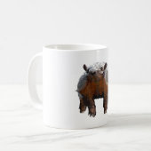 A is voor Armadillo Koffiemok (Voorkant links)