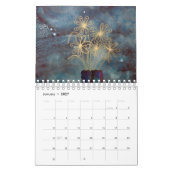 A is voor Azure Mini 2018 Calendar Kalender (Jan 2027)