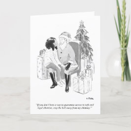 A is voor Emily Flake Holiday Kaart