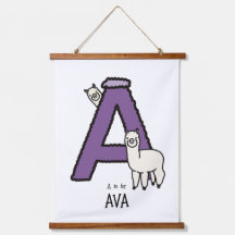 A is voor... gepersonaliseerde print