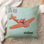 A is voor het vliegtuig kussen (Deken)