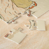 A is voor  teruggezette Kinderen van Apple Pie Legpuzzel (Zijkant)