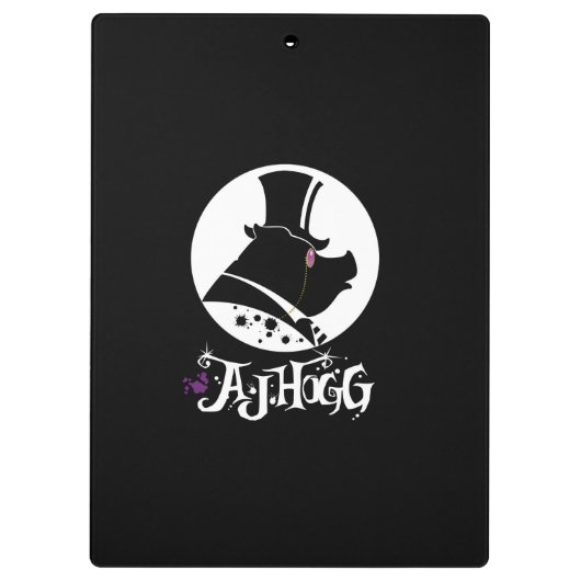 A. J. HOGG CLIPBOARD KLEMBORD (Achterkant)