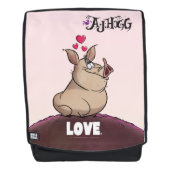 A. J. HOGG "LOVE" BACKPACK (Voorkant)