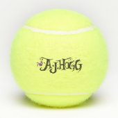 A. J. HOGG TENNISBALLEN (Achterkant)