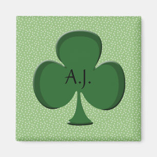 A.J. Shamrock My Name Magnet