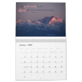 A jaar in Psalms-agenda Kalender (Jan 2027)