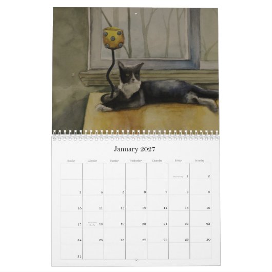 A Jaar in Waterverf - Agenda 2010 Kalender (Jan 2027)